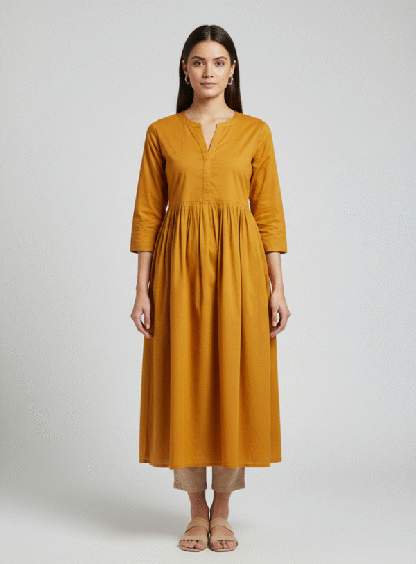 The Amber Aura Tunic